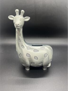 Metal Giraffe Piggy Bank